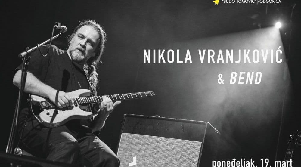 Koncert Nikole Vranjkovića u KIC-u 19. marta Koncert Nikole Vranjkovića u KIC-u 19. marta