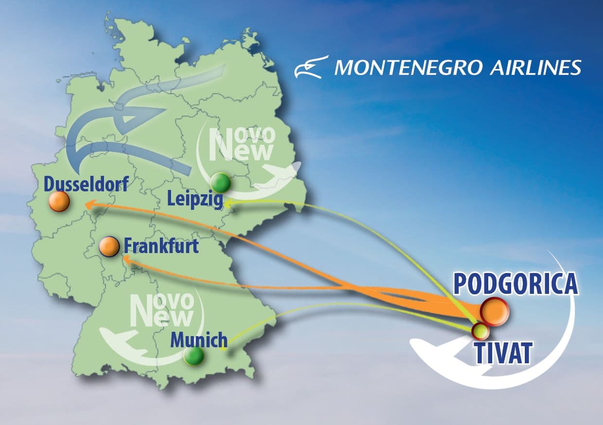 Dvije nove direktne linije za Lajpcig i Minhen Dvije nove direktne linije za Lajpcig i Minhen