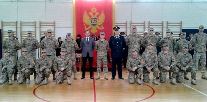 Pripadnici VIII kontingenta VCG stigli u Avganistan Pripadnici VIII kontingenta VCG stigli u Avganistan