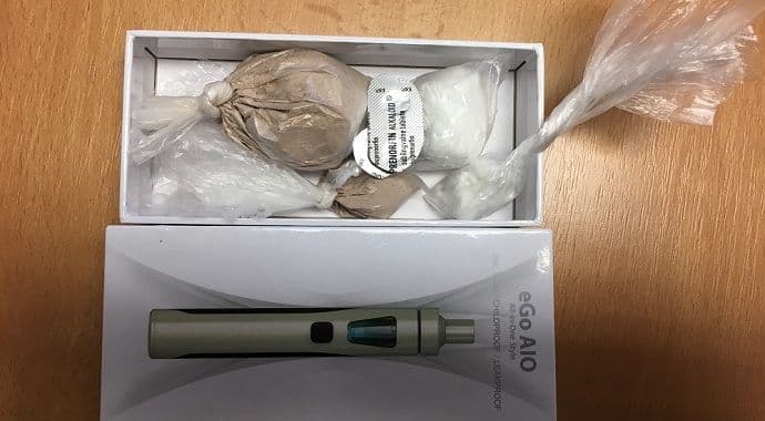 Pronađen kokain i heroin, Baranin lišen slobode Pronađen kokain i heroin, Baranin lišen slobode