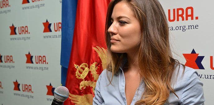 Ana Rašović portparolka predsjedničkog kandidata Mladena Bojanića Ana Rašović portparolka predsjedničkog kandidata Mladena Bojanića