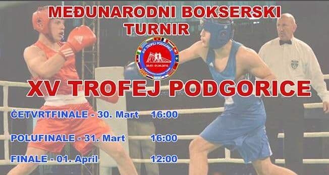 Sjutra startuje jubilarni Trofej Podgorice Sjutra startuje jubilarni Trofej Podgorice