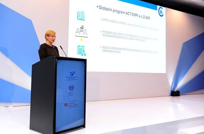 Formirana baza podataka poslovnih žena Formirana baza podataka poslovnih žena