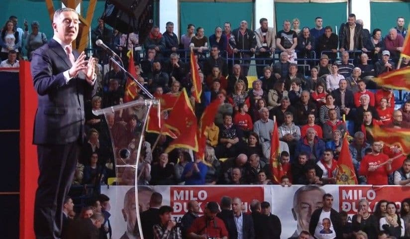 Đukanović: Na izborima da kažemo ne izdaji Đukanović: Na izborima da kažemo ne izdaji
