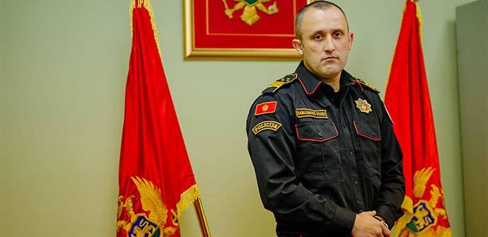 Vesko Damjanović v.d direktora Uprave policije Vesko Damjanović v.d direktora Uprave policije