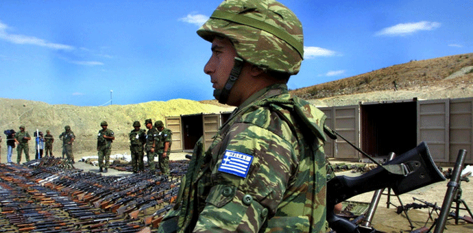 Grčka šalje vojsku na ostrva u istočnom Egejskom moru Grčka šalje vojsku na ostrva u istočnom Egejskom moru