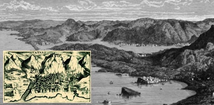 Nakon vojnog sloma krajem srednjeg vijeka, Grbalj je naseljen iz stare Crne Gore Nakon vojnog sloma krajem srednjeg vijeka, Grbalj je naseljen iz stare Crne Gore