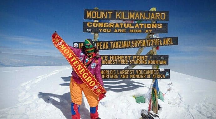 FOTO: Baranka osvojila Kilimandžaro FOTO: Baranka osvojila Kilimandžaro