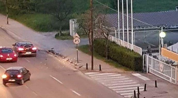 Oborio stubiće i produžio kao da se ništa nije desilo Oborio stubiće i produžio kao da se ništa nije desilo