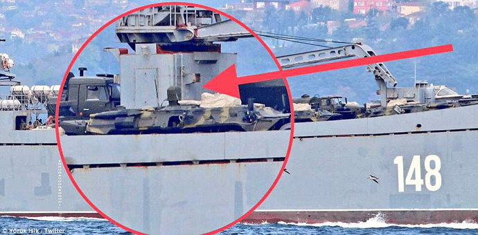 Ruski ratni brodovi viđeni na Bosforu Ruski ratni brodovi viđeni na Bosforu