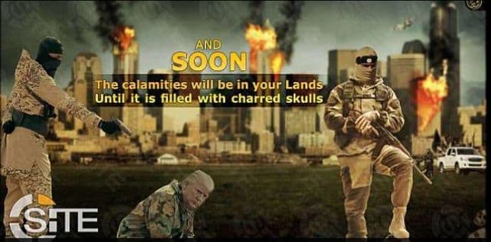 ISIS u novom propagandnom posteru ubio Trampa ISIS u novom propagandnom posteru ubio Trampa