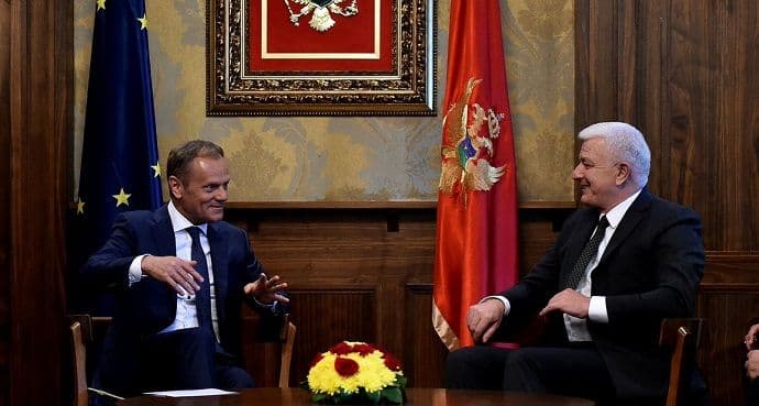 Tusk: Crna Gora primjer za države regiona Tusk: Crna Gora primjer za države regiona