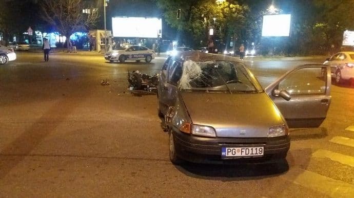 Udes u Podgorici, povrijeđene tri osobe Udes u Podgorici, povrijeđene tri osobe