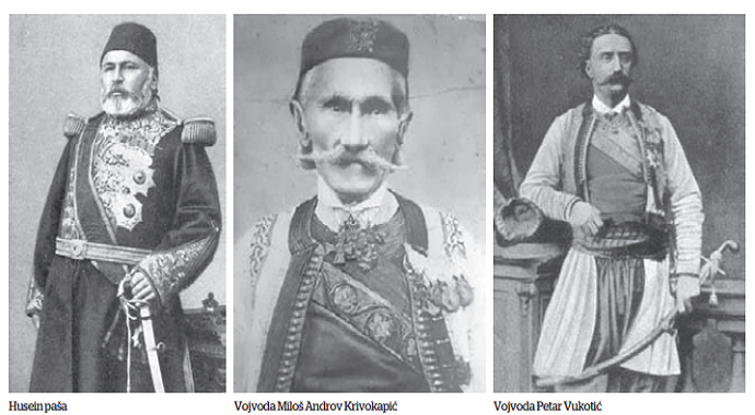 Zar da se paša boji od šake crnogorskih golaća Zar da se paša boji od šake crnogorskih golaća