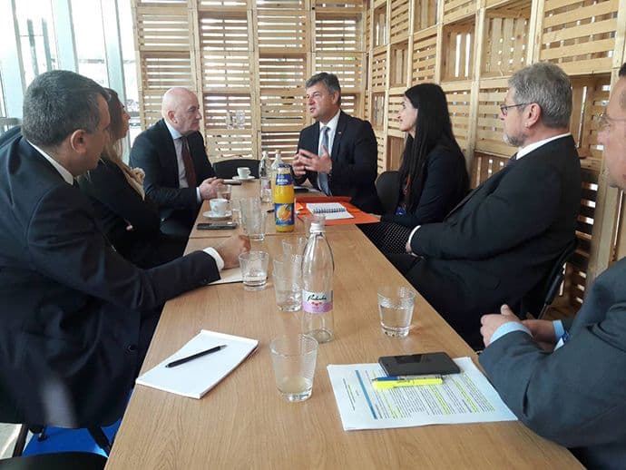 Nurković sa ministrom infrastrukture Slovenije o transferu znanja Nurković sa ministrom infrastrukture Slovenije o transferu znanja