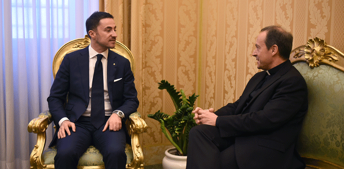 Intenzivnija saradnja sa Svetom stolicom i Vatikanskim arhivima Intenzivnija saradnja sa Svetom stolicom i Vatikanskim arhivima