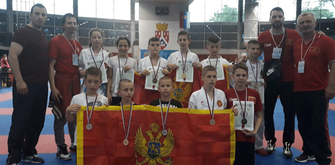 Crnogorskim karatistima 11 medalja drugog dana Crnogorskim karatistima 11 medalja drugog dana