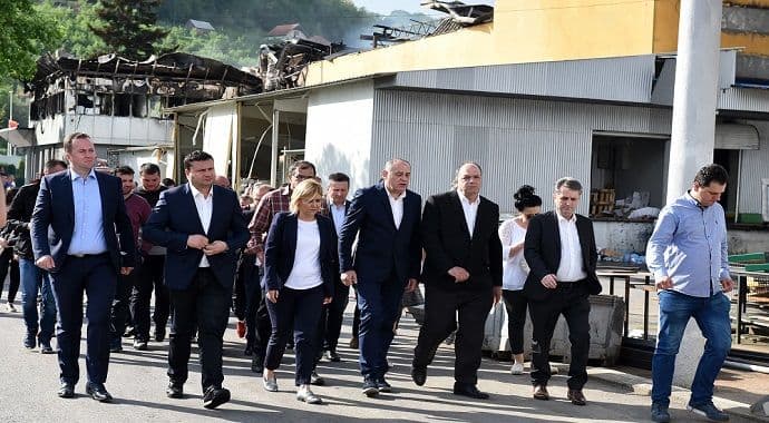 Simović: Sreća pa nije bilo ljudskih žrtava, obnovićemo fabriku Simović: Sreća pa nije bilo ljudskih žrtava, obnovićemo fabriku