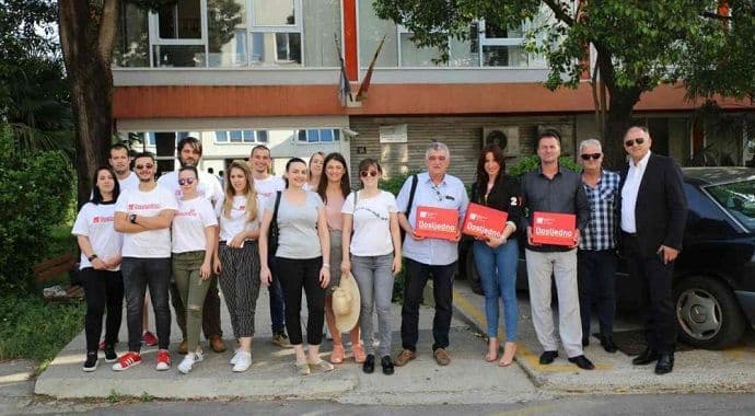 Socijaldemokrate predale listu u Zeti Socijaldemokrate predale listu u Zeti