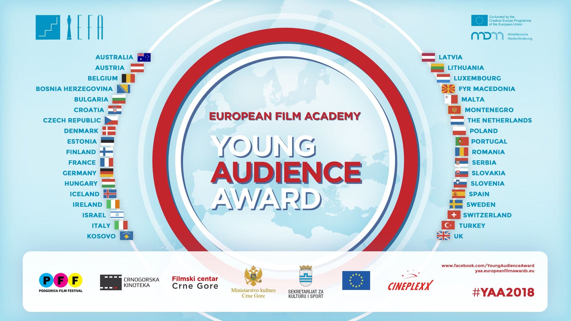 YOUNG AUDIENCE AWARD DAY U PODGORICI YOUNG AUDIENCE AWARD DAY U PODGORICI