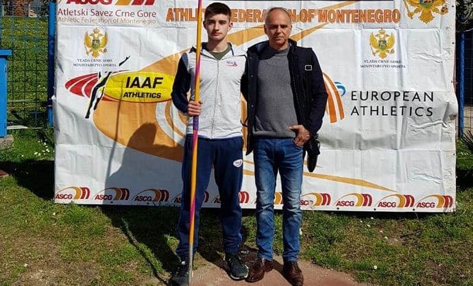 Amir Papazi oborio crnogorski rekord u bacanju koplja Amir Papazi oborio crnogorski rekord u bacanju koplja