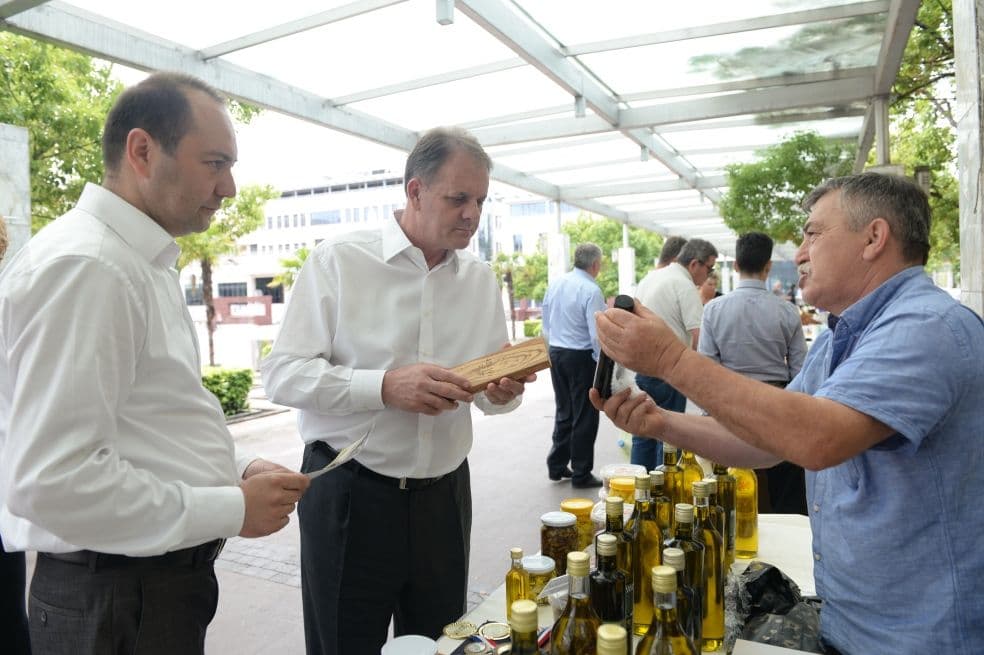 Stijepović obišao Festival "Zlatna kriška" Stijepović obišao Festival "Zlatna kriška"