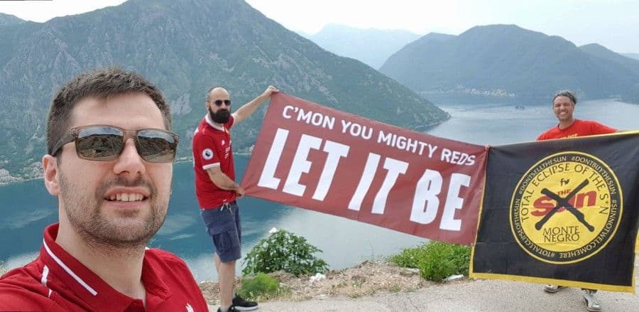 Navijači Liverpula iz Kotora krenuli na finale Lige šampiona Navijači Liverpula iz Kotora krenuli na finale Lige šampiona