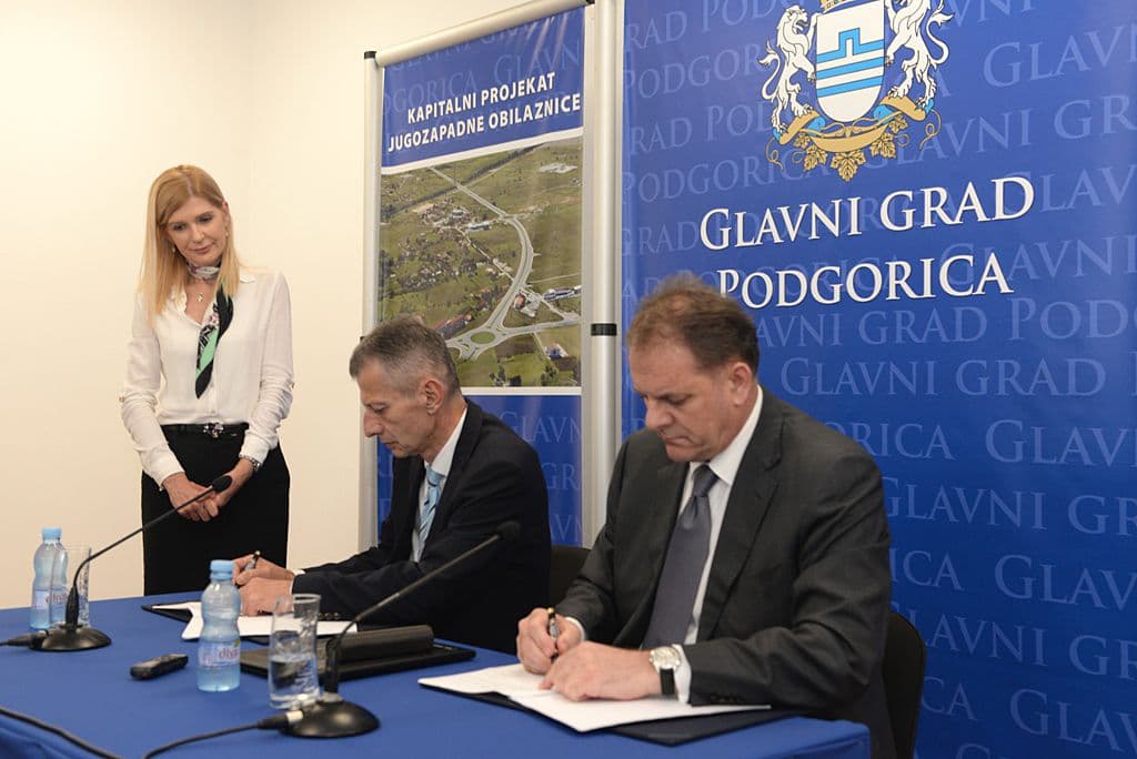 Potpisan ugovor za novi most na Morači Potpisan ugovor za novi most na Morači