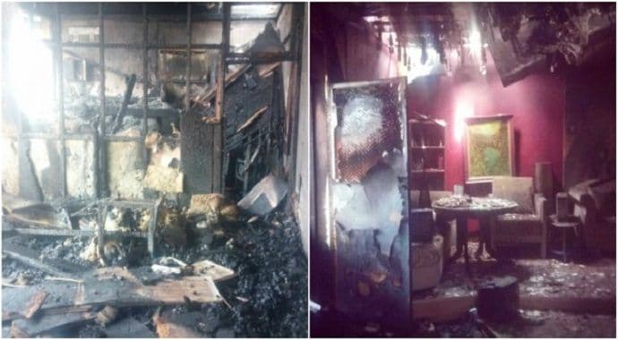 Istražitelji posjetili prostorije RTV Pljevlja, vatromet najvjerovatniji uzrok požara Istražitelji posjetili prostorije RTV Pljevlja, vatromet najvjerovatniji uzrok požara