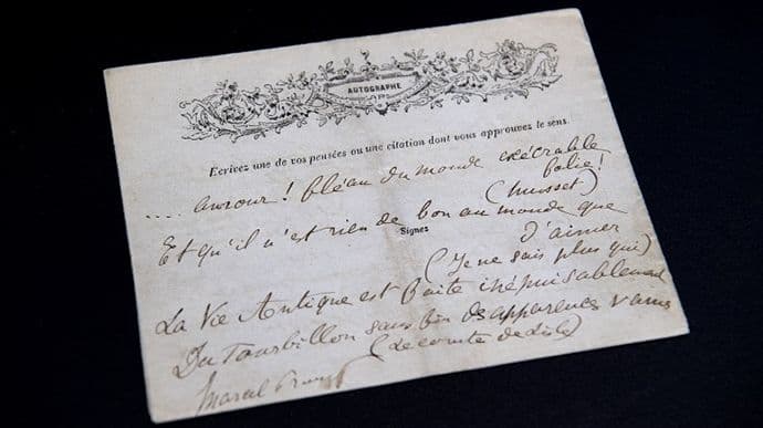 Rukopisi Marsela Prusta prodati za 750.000 eura Rukopisi Marsela Prusta prodati za 750.000 eura