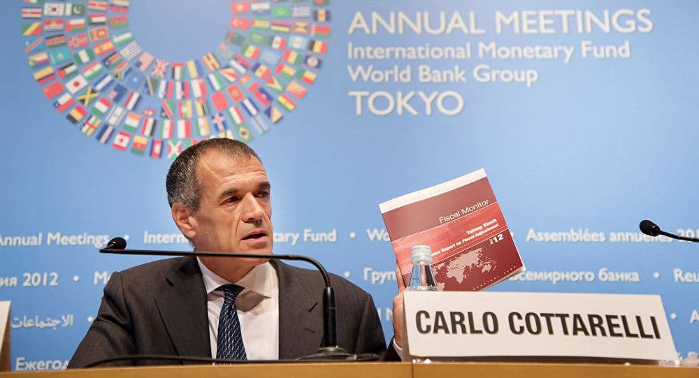 ITALIJA: Kotareli odgodio formiranje vlade ITALIJA: Kotareli odgodio formiranje vlade