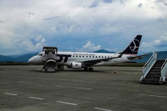 Uspostavljena redovna linija Varšava-Podgorica Uspostavljena redovna linija Varšava-Podgorica