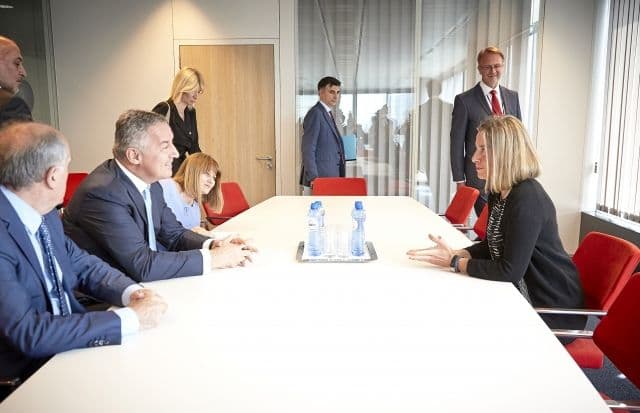 Đukanović se sastao sa Mogerini Đukanović se sastao sa Mogerini