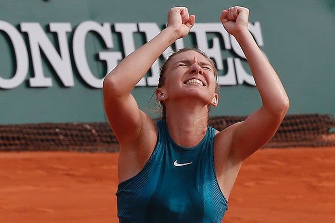 Halep poslije preokreta do prve Gren slem titule! Halep poslije preokreta do prve Gren slem titule!