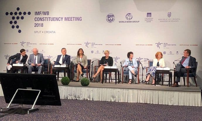 Radunović i Žugić na konstitutivnom skupu MMF-a i Svjetske banke Radunović i Žugić na konstitutivnom skupu MMF-a i Svjetske banke