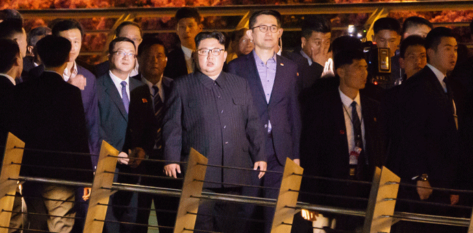 Kim u noćnom obilasku Singapura Kim u noćnom obilasku Singapura