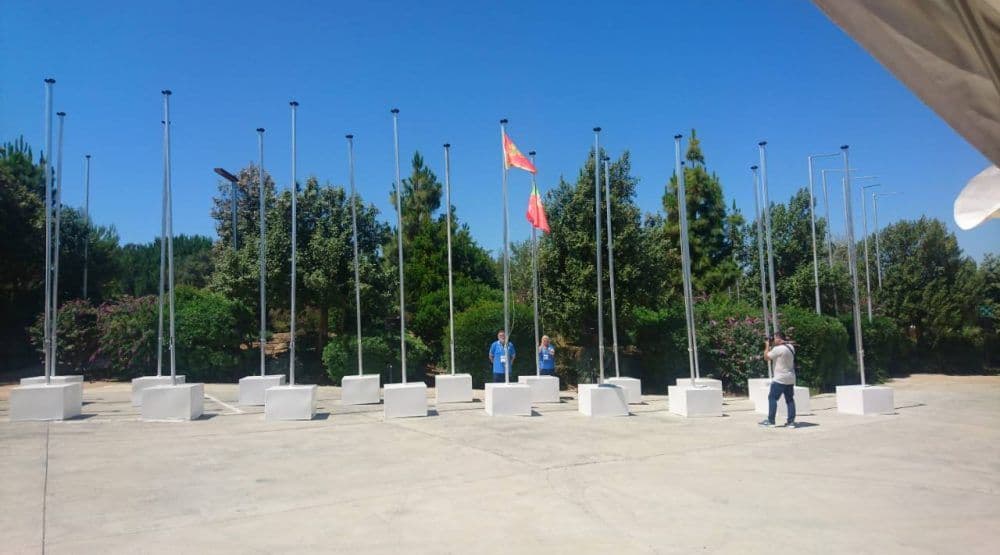 Crnogorska zastava se zavijorila u Taragoni Crnogorska zastava se zavijorila u Taragoni