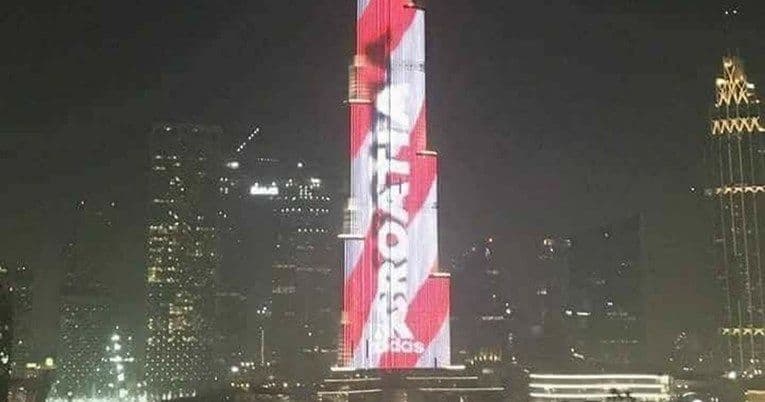 I čuvena Burdž Kalifa u bojama Hrvatske! I čuvena Burdž Kalifa u bojama Hrvatske!