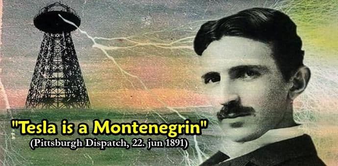 Pittsburgh Dispatch, 22. juna 1891. godine: Tesla je Crnogorac Pittsburgh Dispatch, 22. juna 1891. godine: Tesla je Crnogorac