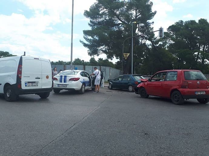 Udes kod Kliničkog centra Udes kod Kliničkog centra
