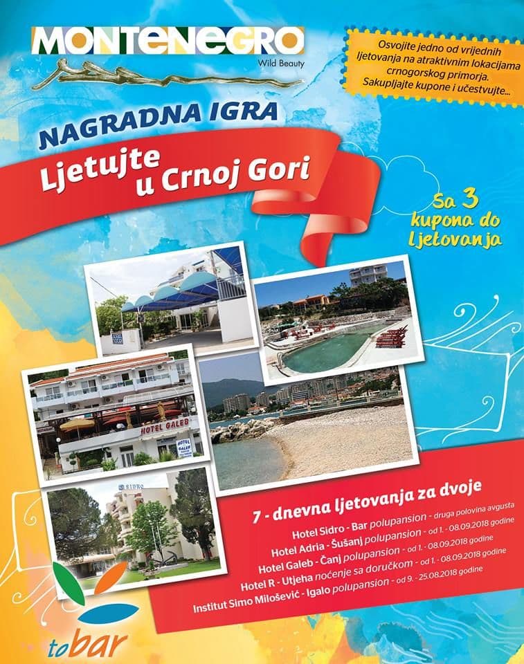 Sa samo tri kupona do nezaboravnog ljetovanja! Sa samo tri kupona do nezaboravnog ljetovanja!