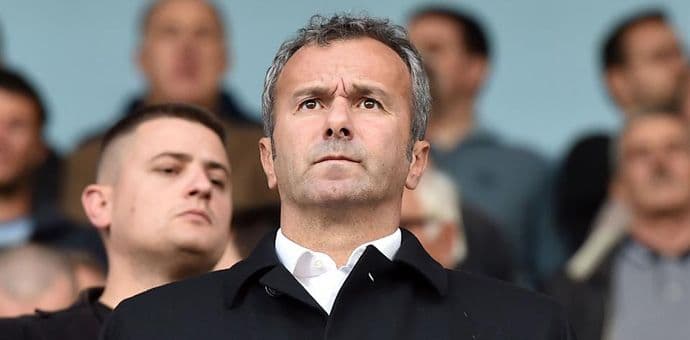 Savićević i Mijatović bodre "plave" u "Morači" Savićević i Mijatović bodre "plave" u "Morači"