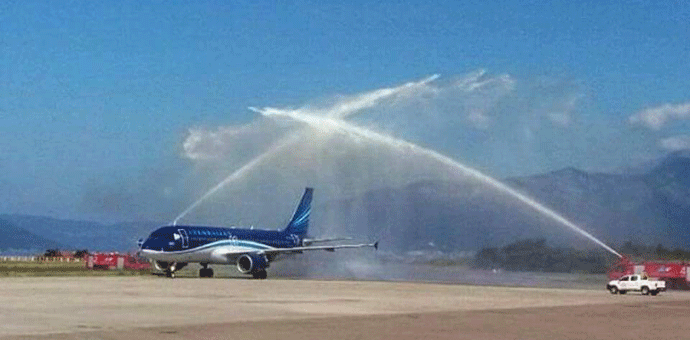 Od danas direktan let između Bakua i Tivta Od danas direktan let između Bakua i Tivta