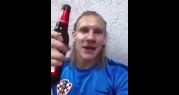 Domagoj Vida u epizodi: Beograd gori Domagoj Vida u epizodi: Beograd gori