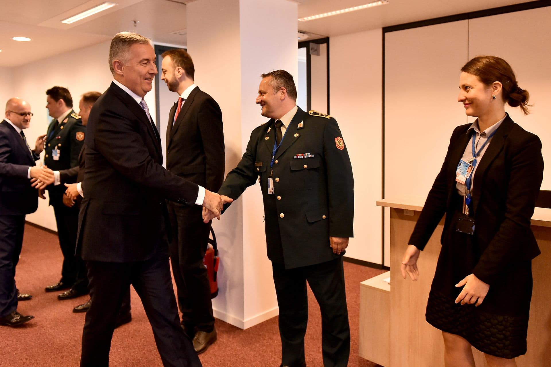 Predsjednik Đukanović stigao na Samit NATO-a u Briselu Predsjednik Đukanović stigao na Samit NATO-a u Briselu