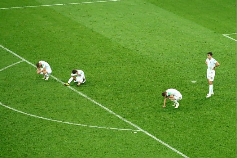 Englezi u suzama nakon Hrvatske: "Ovo boli!" Foto: Getty Images