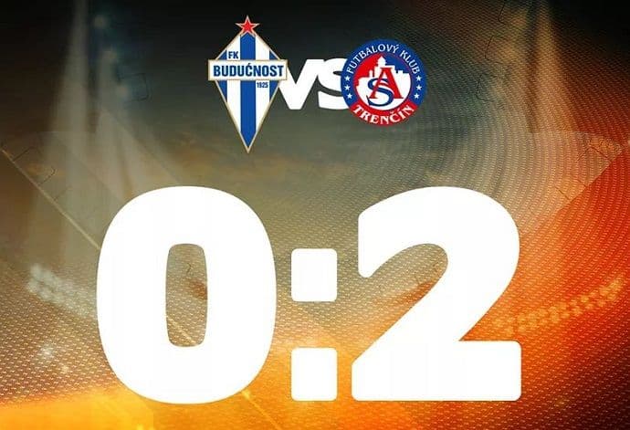 Trenčin slavio pod Goricom, Budućnost propustila nekoliko zicera Trenčin slavio pod Goricom, Budućnost propustila nekoliko zicera