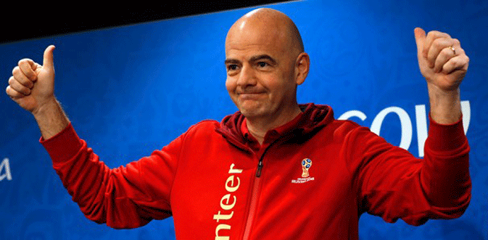 Infantino: VAR ne mijenja fudbal, čini ga poštenijim Infantino: VAR ne mijenja fudbal, čini ga poštenijim