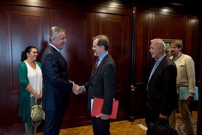 Đukanović primio poslanike Evropskog parlamenta Đukanović primio poslanike Evropskog parlamenta