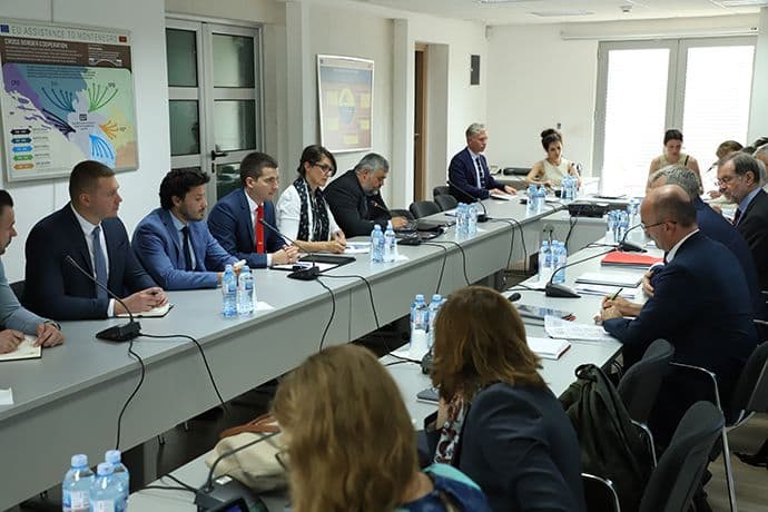 Predstavnike EP upoznali sa detaljima Plana izbornih reformi Predstavnike EP upoznali sa detaljima Plana izbornih reformi